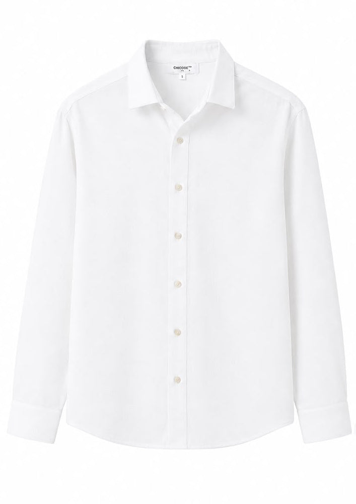 RICE linen button-up