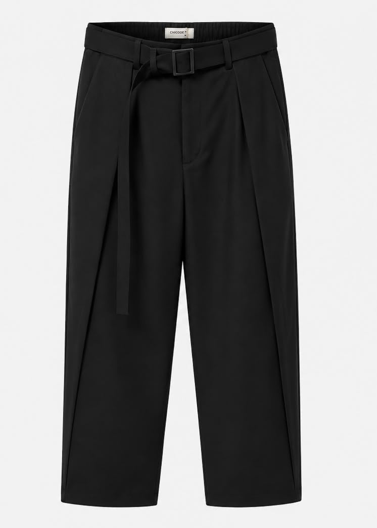 Belted Tailored Pants