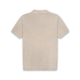 Textured Knit Polo Shirt CHICODE