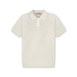 Textured Knit Polo Shirt CHICODE