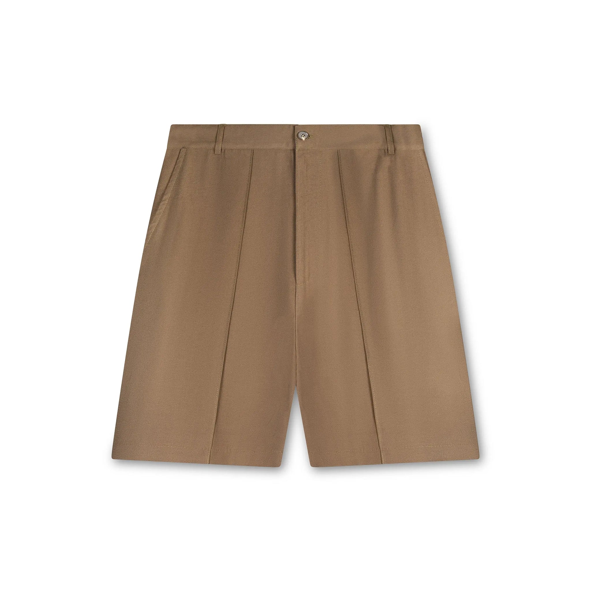 Tailored Pleated Linen Shorts CHICODE