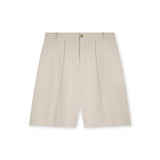 Tailored Pleated Linen Shorts CHICODE