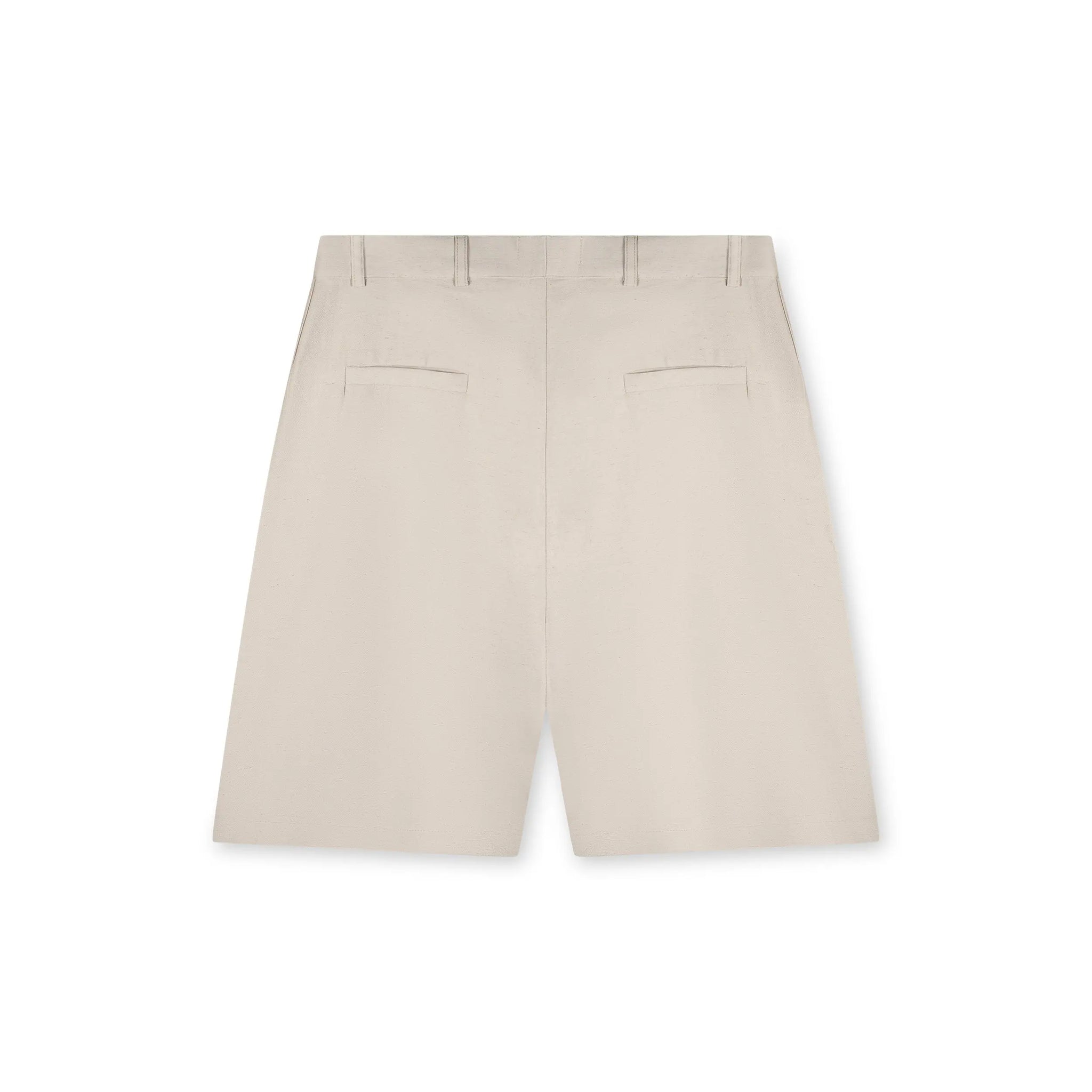 Tailored Pleated Linen Shorts CHICODE