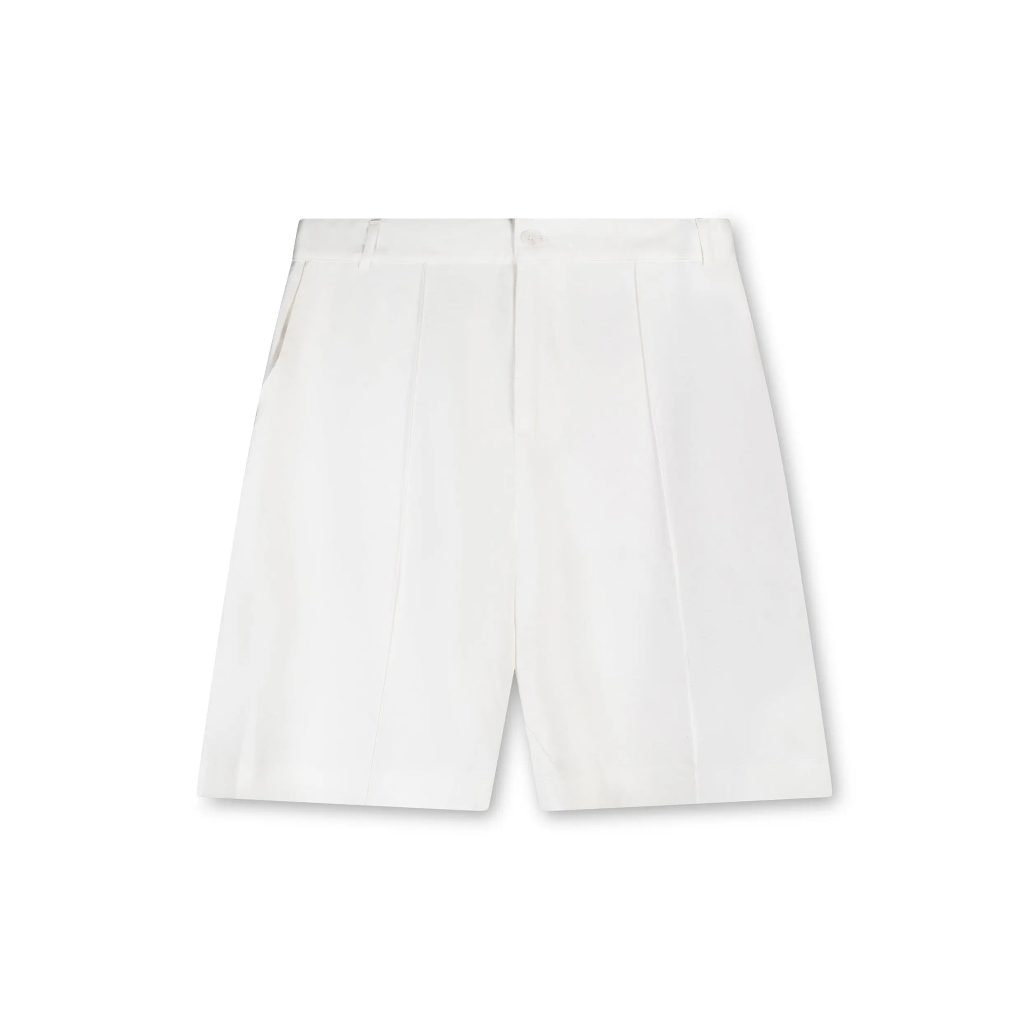 Tailored Pleated Linen Shorts CHICODE