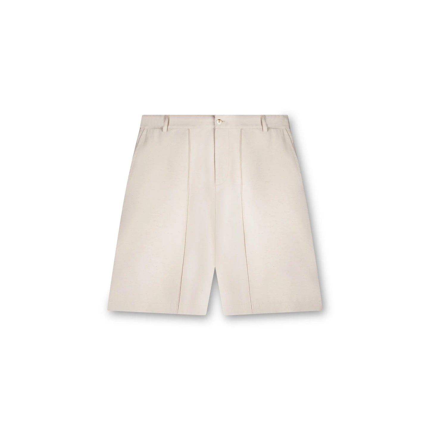 Tailored Pleated Linen Shorts CHICODE
