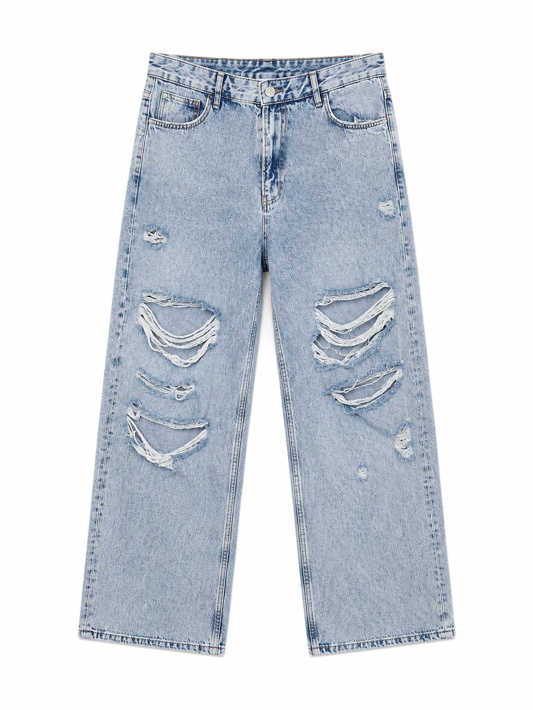 oversize Ripped JEANS