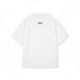 Back Logo Oversized Tee White Back